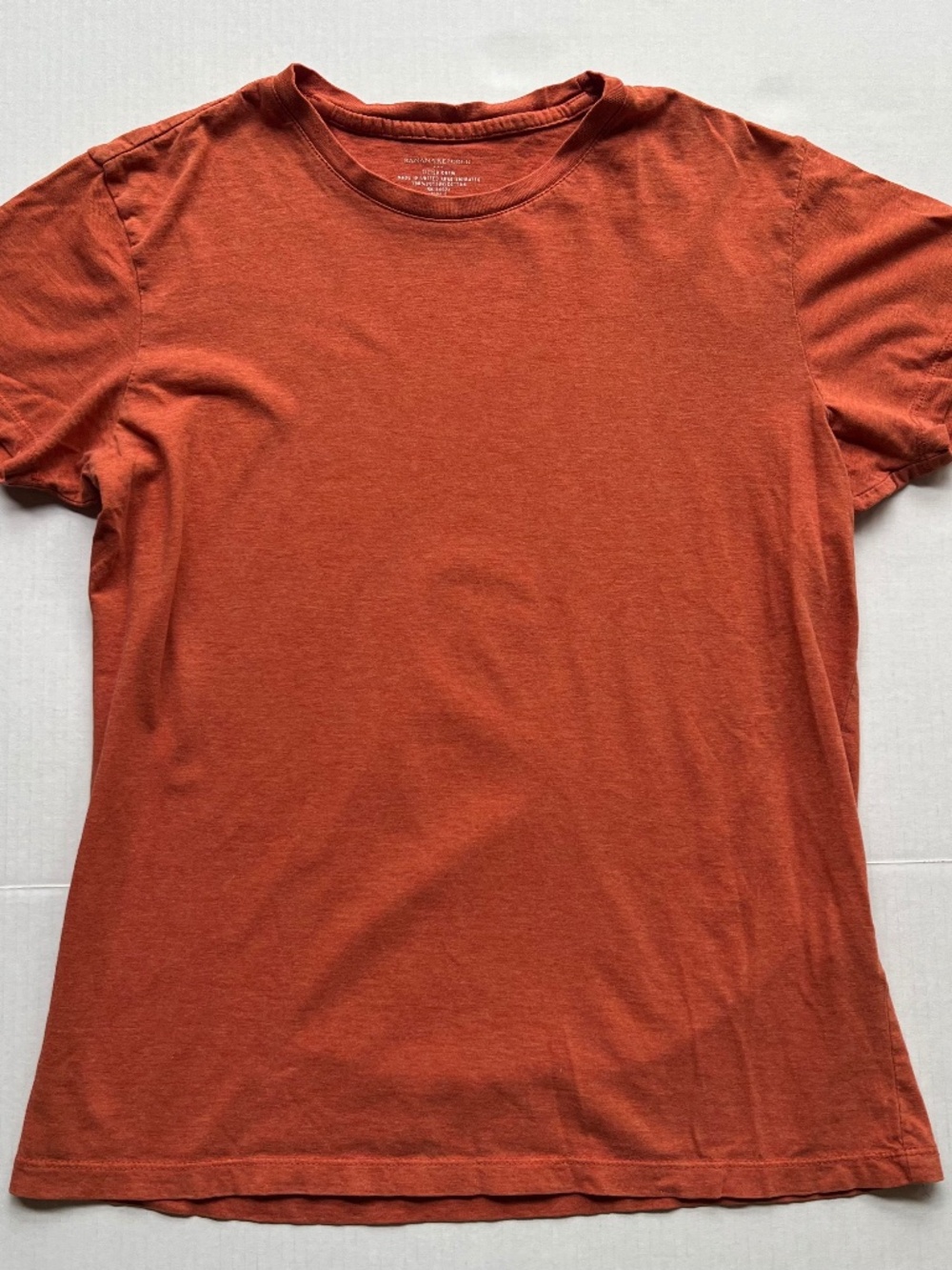 100% Cotton Harvest Orange Crew Top - Banana Republic - Size Women’s S